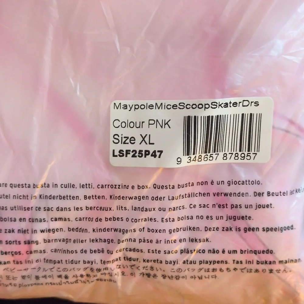 Black Milk x Lora Zombie Maypole Mice Scoop Skater Dress Sz XL BNWT - Picture 3 of 4